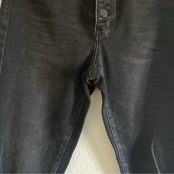 Kancan Signature Kurvy Mid-Rise Black Ankle Skinny Button Fly Jean Size 28 - Picture 8 of 16